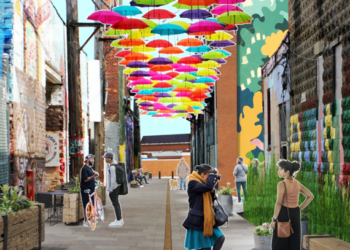 Springwells Part of the “Blight to Beauty” Arts Alley Initiative