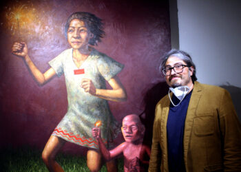 Peter Daniel Bernal shows new paintings at Hatch Art