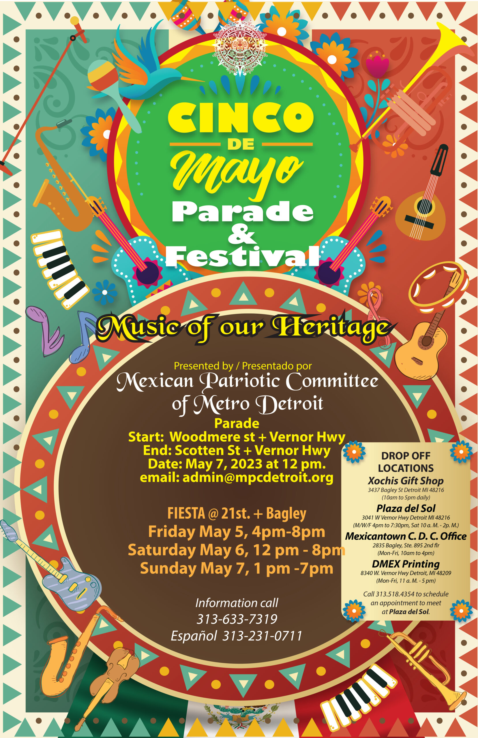 Cinco de Mayo Parade and Fiesta: Music of our Heritage - EL CENTRAL ...