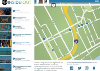 Southwest Detroit DIA Inside Out MAP