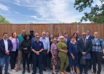 Representatives of the US and Canadian recipients of the 2023-24 Community Organization Investment Initiative grants