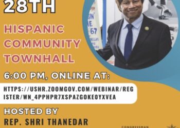 Rep. Thanedar Hosts Town Hall on Issues of Concern to Hispanic Constituents
