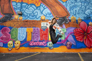 Paula Anderanin is jumping for joy over her plans to open Candela in the Lithuanian Hall in Southwest Detroit as a new venue for live Latino music