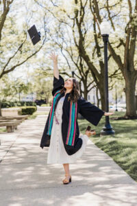 Julie Rodriguez-Espinoza graduated with a Bachelor of Science degree from Wayne State University in Spring 2024.