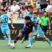 Pumas Soccer players vs Detroit FC