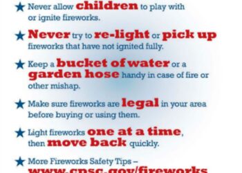 4th of July Fireworks at Home Safety Tips