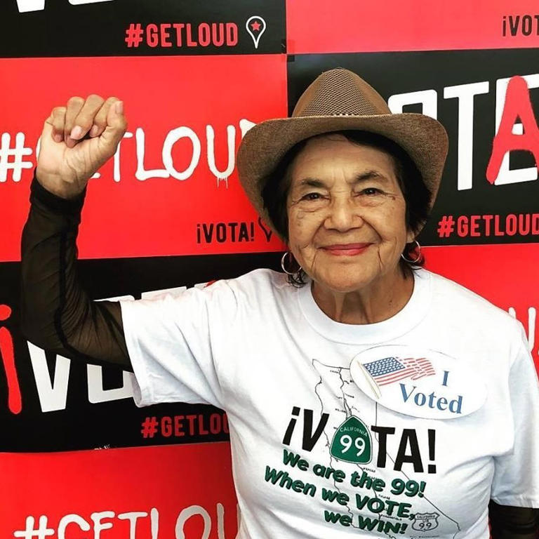 Dolores Huerta. Photo courtesy of the Women’s History Museum