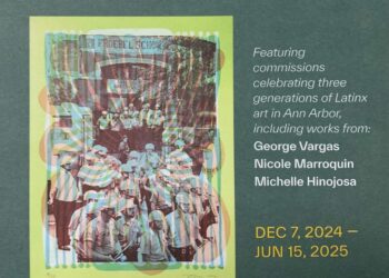 George Vargas Returns to U of M to Paint Mural for Latino Art Exhibit
