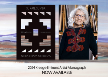 Kresge debuts book on 2024 Eminent Artist Nora Chapa Mendoza