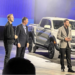 At left: Jared Goff – Lions QB and Jim Farley – Ford CEO. Photo by Mike Alberts
