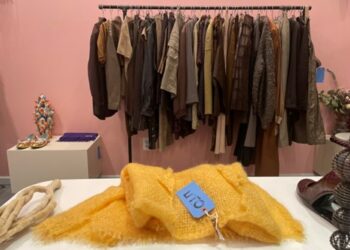 Clothing resale shop LiTO celebrated one year in Southwest Detroit, offering a curated selection of secondhand clothes. Photo by Isabelle Tavares