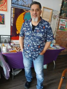 Western International High School history teacher Mike Cruz