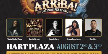 Downtown Detroit’s Hart Plaza Comes Back to Life with ARRiBA! Latinos Festival