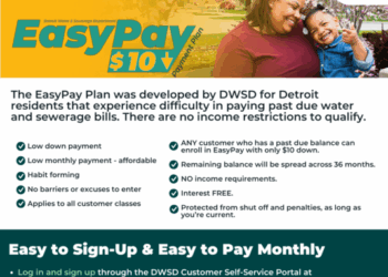 Detroit’s EasyPay Payment Plan Enrolls More than 30,000 residents protected from service interruption