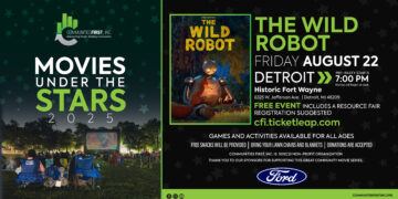 Movies Under the Stars Season Concludes Friday in Detroit at Historic Fort Wayne