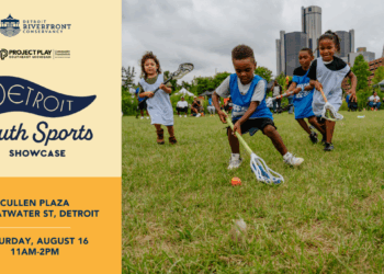 Detroit Riverfront Conservancy and Project Play Southeast Michigan Host Youth Sports Showcase