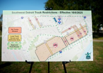 City of Detroit officials to announce truck traffic restrictions in Southwest Detroit effective Oct. 6