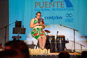 Jacqueline Cuevas reads from Mujeres in Business