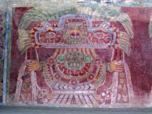 Un mural antiguo de un artista en Teotihuacán. (Adrian Hernandez/Wikimedia Commons)