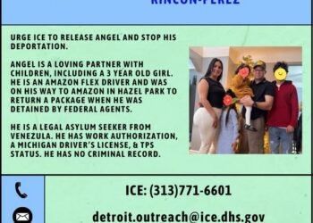 Two Venezuelan Asylum Seekers Arrested by ICE Again; Detroit Democratic Leaders Urge Their Release