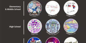 Michigan’s nationally recognized “I Voted” sticker contest returns for the November Election