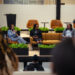 Moderator Tanya Saldivar-Ali (left), ShaWanna Gajewski (middle), and D'Marco Ansari (right) gathered for the "Construction Through the Lens of Affordable Housing" panel discussion at Jefferson Hub in Detroit, March 26, 2026. (El Central photo by Brayan Gutierrez)