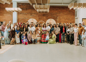 Cafetal Anniversary Celebration guests.