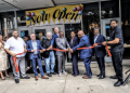 Joe Louis Southern Kitchen ribbon cutting ceremony